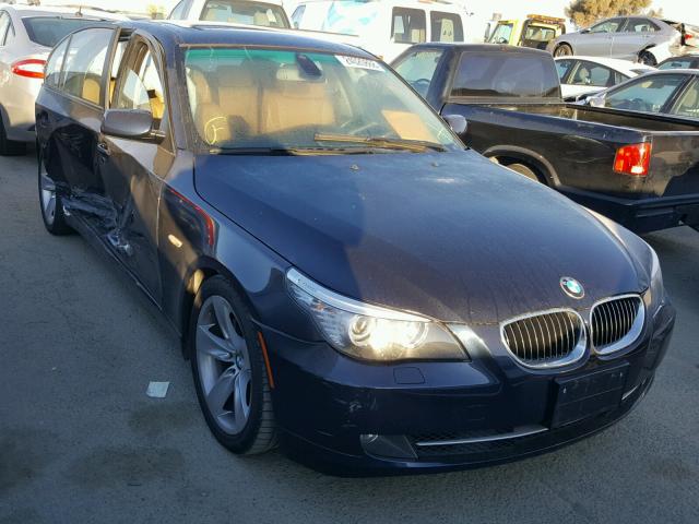 WBANU53568C110251 - 2008 BMW 528 I BLACK photo 1