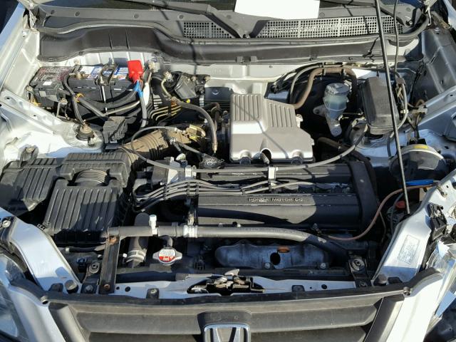 JHLRD1867YC002643 - 2000 HONDA CR-V EX SILVER photo 7