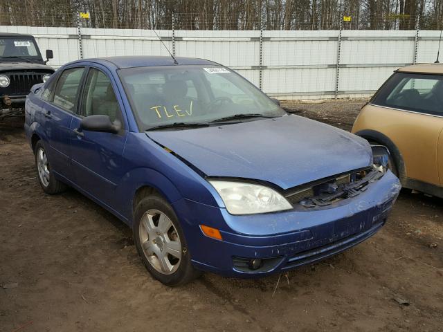 1FAFP34N75W292284 - 2005 FORD FOCUS ZX4 BLUE photo 1