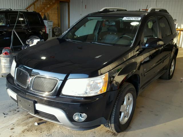 2CKDL63F376009121 - 2007 PONTIAC TORRENT BLACK photo 2