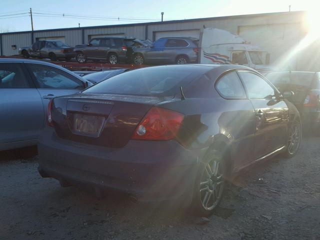 JTKDE177560111141 - 2006 TOYOTA SCION TC 栗色 照片 4