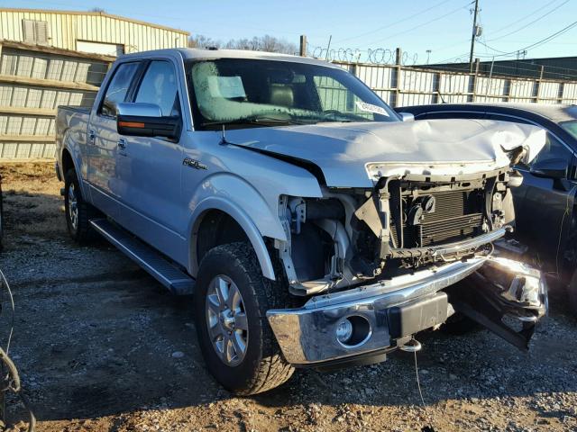 1FTFW1EF5DKD33817 - 2013 FORD F150 SUPER SILVER photo 1