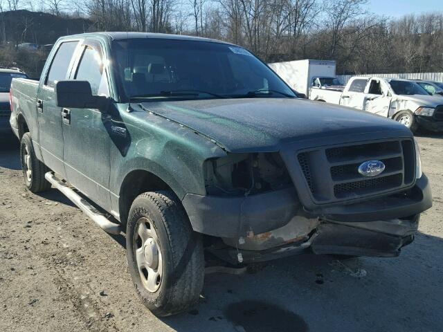 1FTRW14WX8FA89174 - 2008 FORD F150 SUPER GREEN photo 1