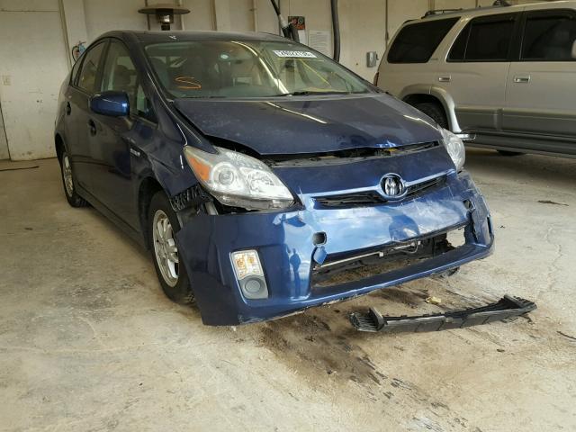 JTDKN3DU5B0323679 - 2011 TOYOTA PRIUS BLUE photo 1