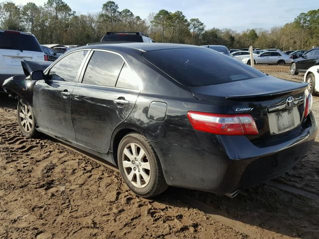 4T1BK46K07U017947 - 2007 TOYOTA CAMRY NEW BLACK photo 3