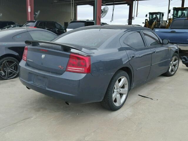 2B3LA53H18H182714 - 2008 DODGE CHARGER R/ BLUE photo 4