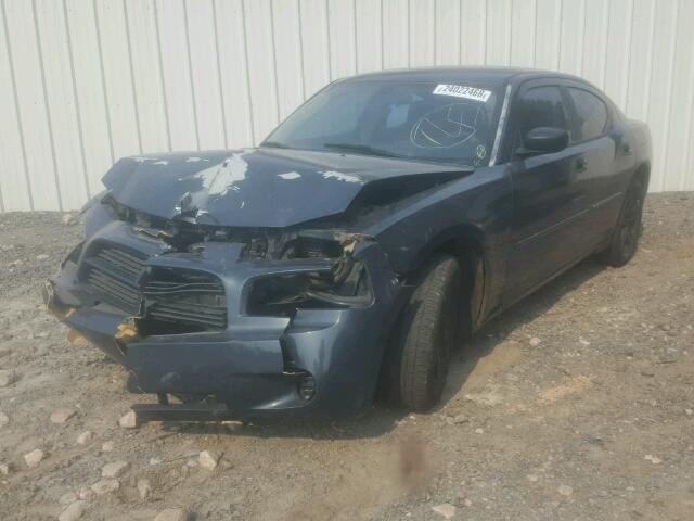 2B3KA43R97H723375 - 2007 DODGE CHARGER SE CHARCOAL photo 2