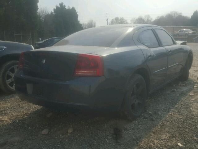 2B3KA43R97H723375 - 2007 DODGE CHARGER SE CHARCOAL photo 4