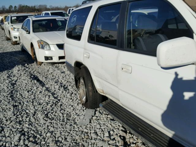 JT3HN86R9T0023195 - 1996 TOYOTA 4 RUNNER WHITE photo 9