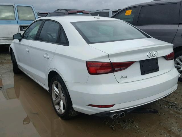 WAUAUGFF5H1046102 - 2017 AUDI A3 PREMIUM WHITE photo 3