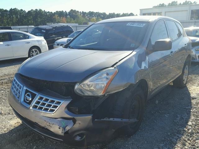 JN8AS5MT5AW506510 - 2010 NISSAN ROGUE S GRAY photo 2