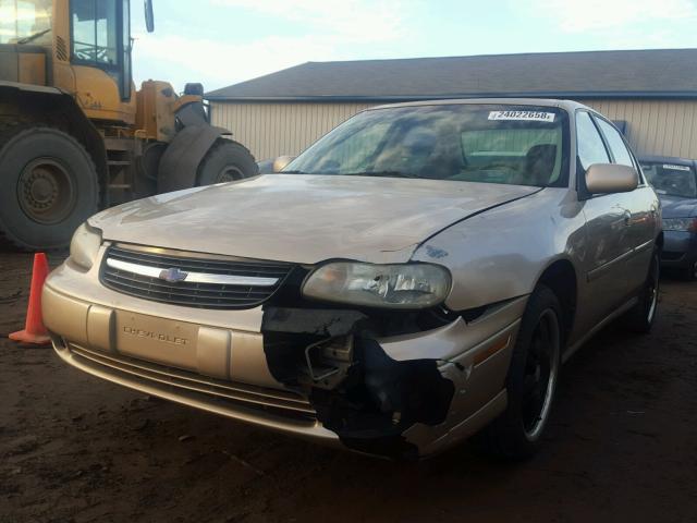 1G1NE52J21M624542 - 2001 CHEVROLET MALIBU LS GOLD photo 2