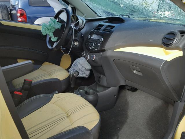 KL8CB6S97EC440818 - 2014 CHEVROLET SPARK LS YELLOW photo 5