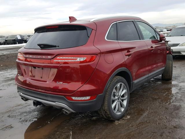 5LMTJ2DH0HUL35746 - 2017 LINCOLN MKC SELECT RED photo 4