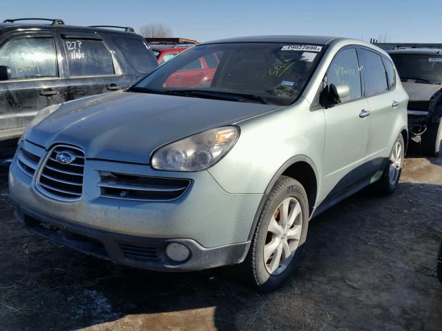 4S4WX86C164409546 - 2006 SUBARU B9 TRIBECA GREEN photo 2