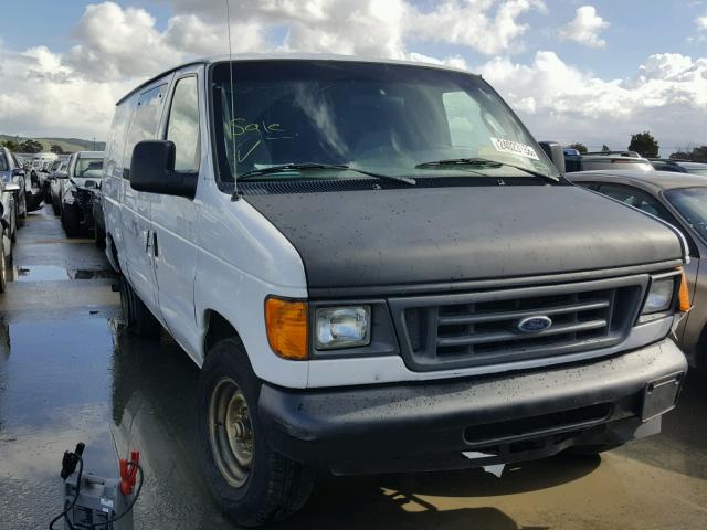 1FTSE34L34HB34878 - 2004 FORD ECONOLINE WHITE photo 1