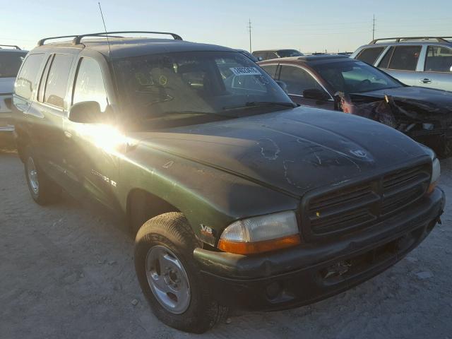 1B4HS28Y8XF500446 - 1999 DODGE DURANGO GREEN photo 1