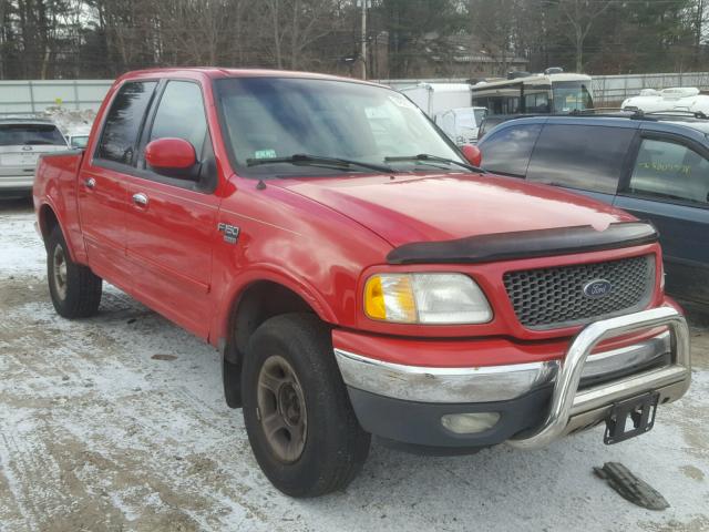 1FTRW08L41KE26459 - 2001 FORD F150 SUPER RED photo 1