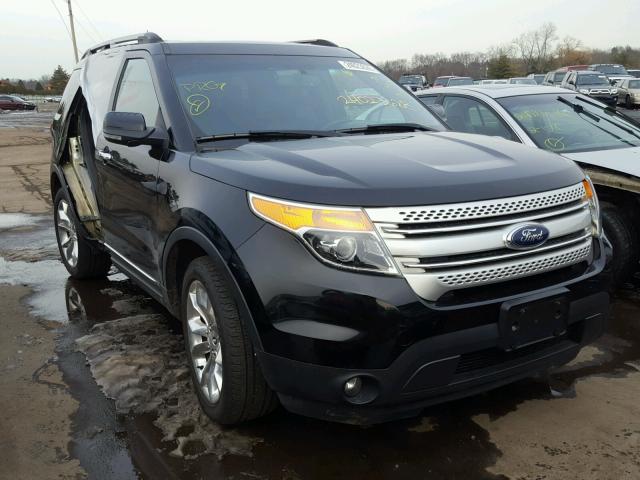 1FMHK8D83CGA42603 - 2012 FORD EXPLORER X BLACK photo 1