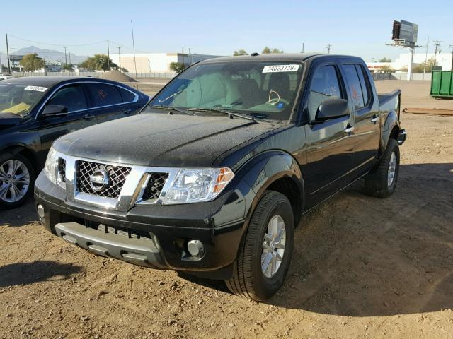 1N6AD0ER5HN701208 - 2017 NISSAN FRONTIER S BLACK photo 2