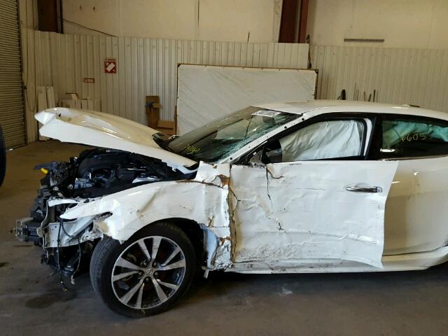 1N4AA6AP4HC397860 - 2017 NISSAN MAXIMA 3.5 WHITE photo 9