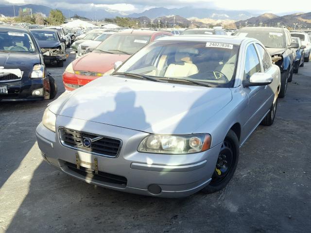 YV1RS592172612915 - 2007 VOLVO S60 2.5T GRAY photo 2