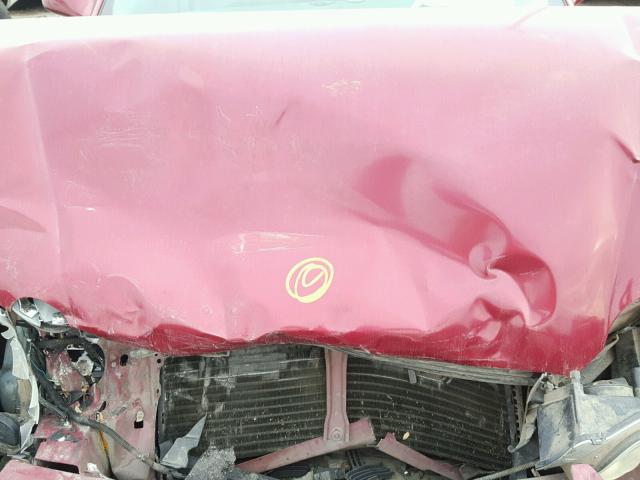 2G4WD532651267496 - 2005 BUICK LACROSSE C RED photo 7