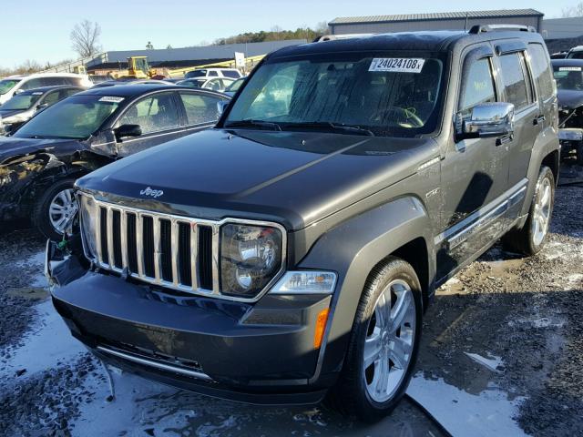 1J4PP2GK4BW571739 - 2011 JEEP LIBERTY SP BLACK photo 2