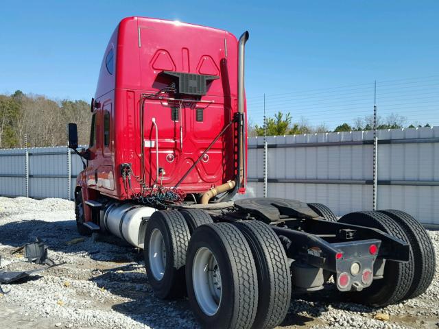 1FUJGLDR3CLBH2947 - 2012 FREIGHTLINER CASCADIA 1 RED photo 3