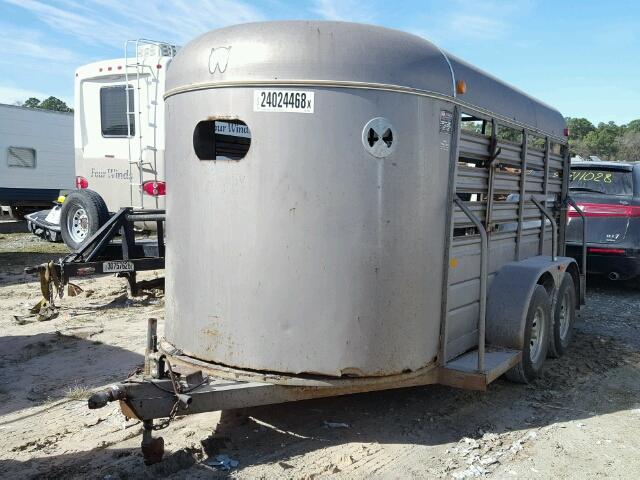 11WES12274W278645 - 2004 WW TRAILER GRAY photo 2