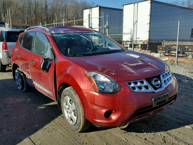 JN8AS5MV9EW716082 - 2014 NISSAN ROGUE SELE RED photo 1