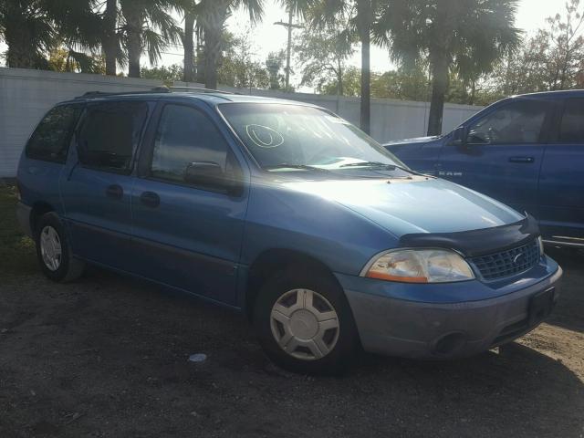 2FMZA55402BA50410 - 2002 FORD WINDSTAR L BLUE photo 1