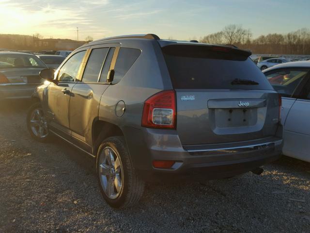 1J4NT5FB8BD284857 - 2011 JEEP COMPASS LI GRAY photo 3