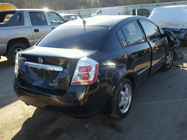 3N1AB6AP6AL689434 - 2010 NISSAN SENTRA 2.0 BLACK photo 4