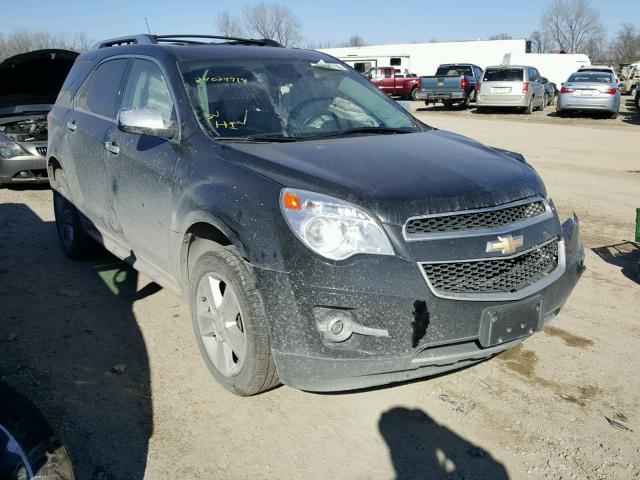 2GNFLGEK8C6179685 - 2012 CHEVROLET EQUINOX LT BLACK photo 1