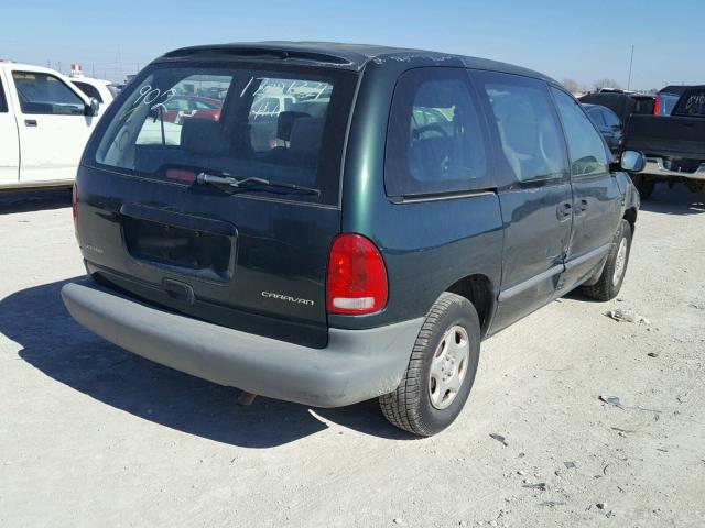 2B4FP25B7XR107927 - 1999 DODGE CARAVAN GREEN photo 4