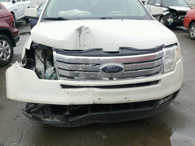 2FMDK38C69BA55569 - 2009 FORD EDGE SEL WHITE photo 7