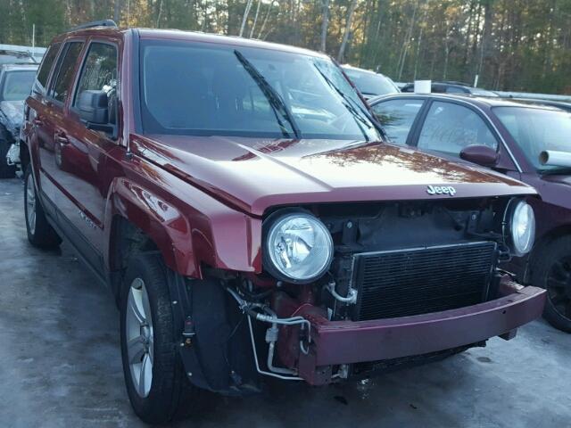 1C4NJRFB5ED847323 - 2014 JEEP PATRIOT LA MAROON photo 1