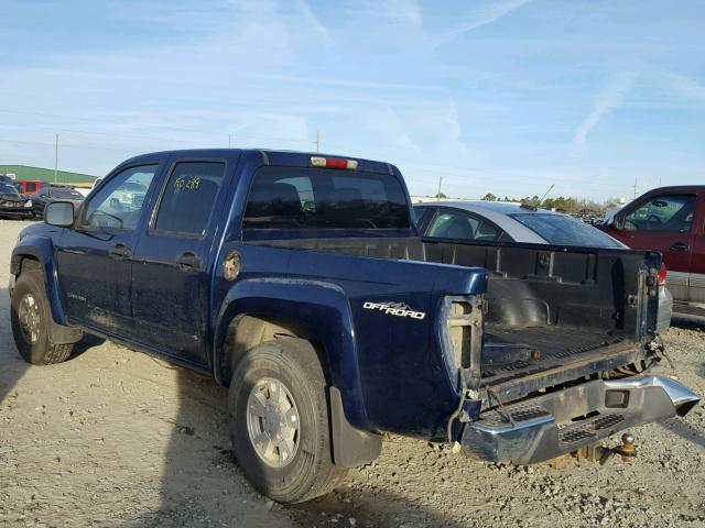 1GTDS136948221802 - 2004 GMC CANYON BLUE photo 3