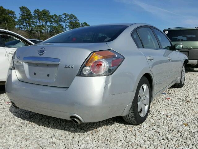 1N4AL21E47N453140 - 2007 NISSAN ALTIMA 2.5 SILVER photo 4