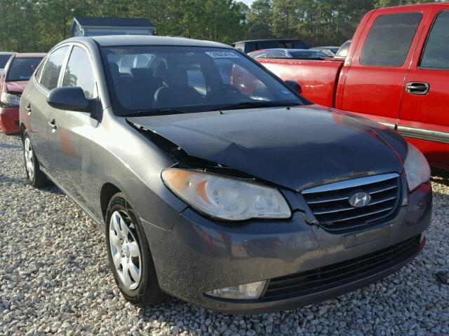 KMHDU46D87U144353 - 2007 HYUNDAI ELANTRA GL GRAY photo 1