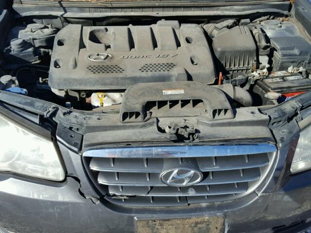 KMHDU46D87U144353 - 2007 HYUNDAI ELANTRA GL GRAY photo 7