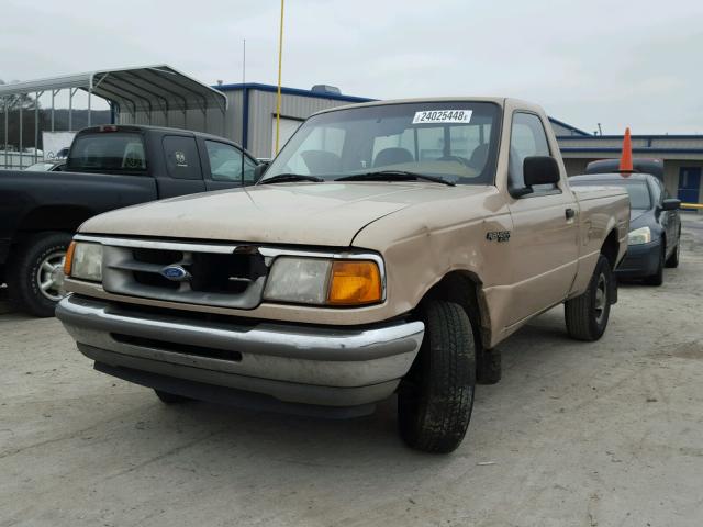 1FTCR10A7SUA73721 - 1995 FORD RANGER GOLD photo 2