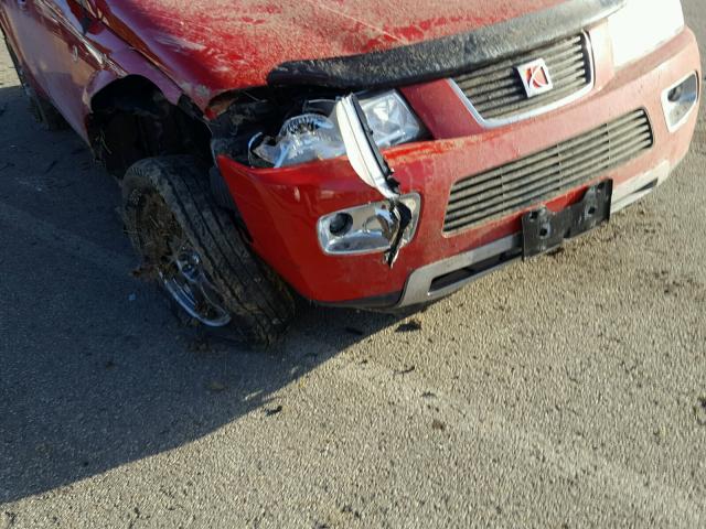 5GZCZ63426S851720 - 2006 SATURN VUE RED photo 9