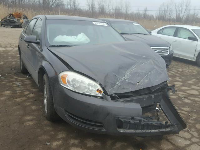 2G1WT58N989235148 - 2008 CHEVROLET IMPALA LT GRAY photo 1