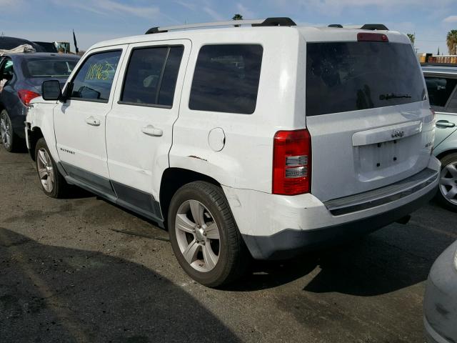 1C4NJPCB0CD515151 - 2012 JEEP PATRIOT LI WHITE photo 3