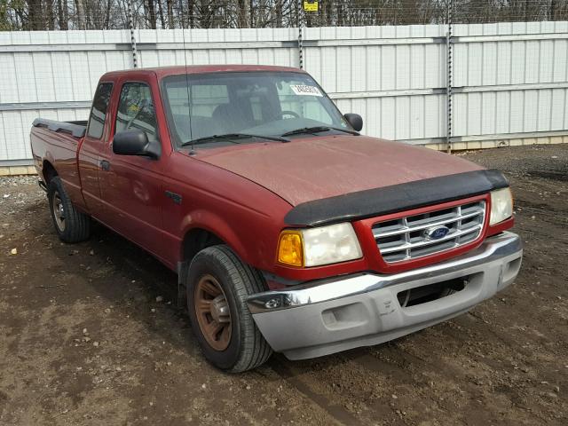 1FTYR14U81PA73623 - 2001 FORD RANGER SUP BURGUNDY photo 1