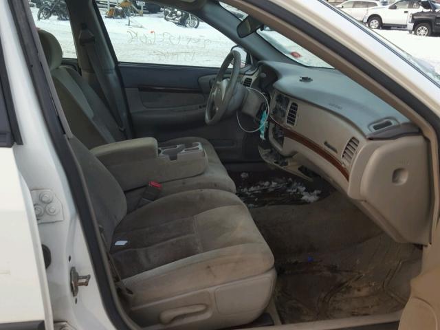 2G1WF52E649444051 - 2004 CHEVROLET IMPALA 白色 照片 5