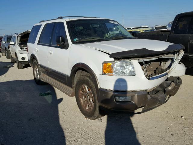 1FMFU17L33LC02463 - 2003 FORD EXPEDITION WHITE photo 1