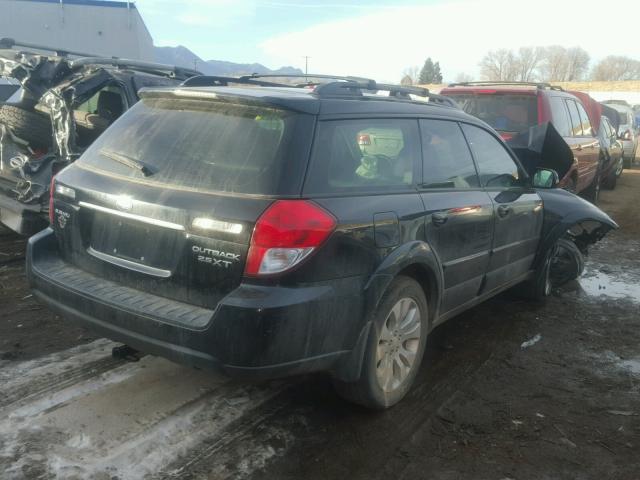 4S4BP63C584303658 - 2008 SUBARU OUTBACK 2. BLACK photo 4